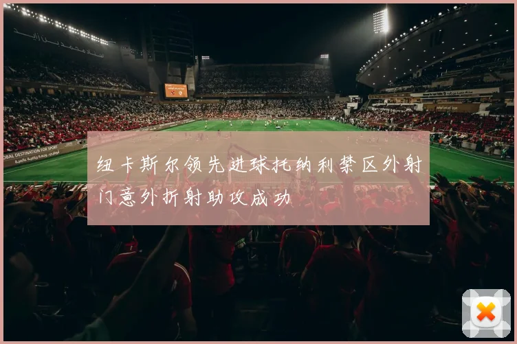 纽卡斯尔领先进球托纳利禁区外射门意外折射助攻成功